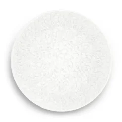 Assiette Lace 20 cm, Blanc