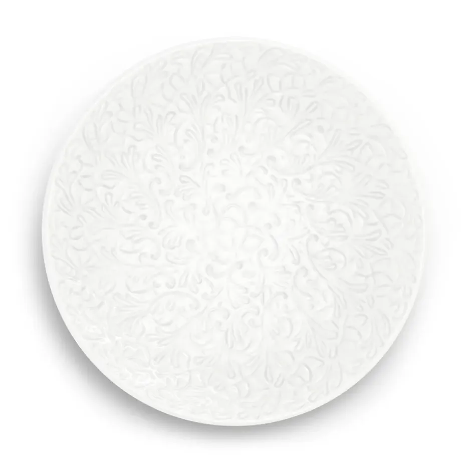 Assiette Lace 20 cm, Blanc