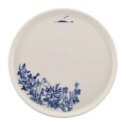 Assiette Mumin Haru Ø25 cm, Bleu-blanc