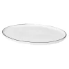 Assiette ovale Salt, 20x30 cm