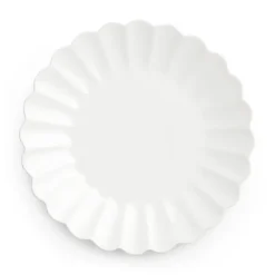 Assiette Oyster 28 cm, Blanc