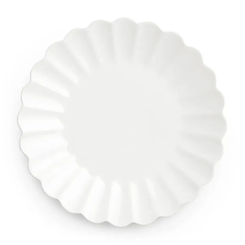 Assiette Oyster 28 cm, Blanc
