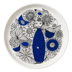 Assiette Pagrandaali Ø19 cm, Bleu