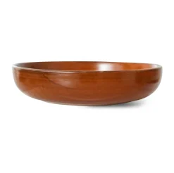 Assiette profonde Home Chef large Ø21,5 cm, Burned orange