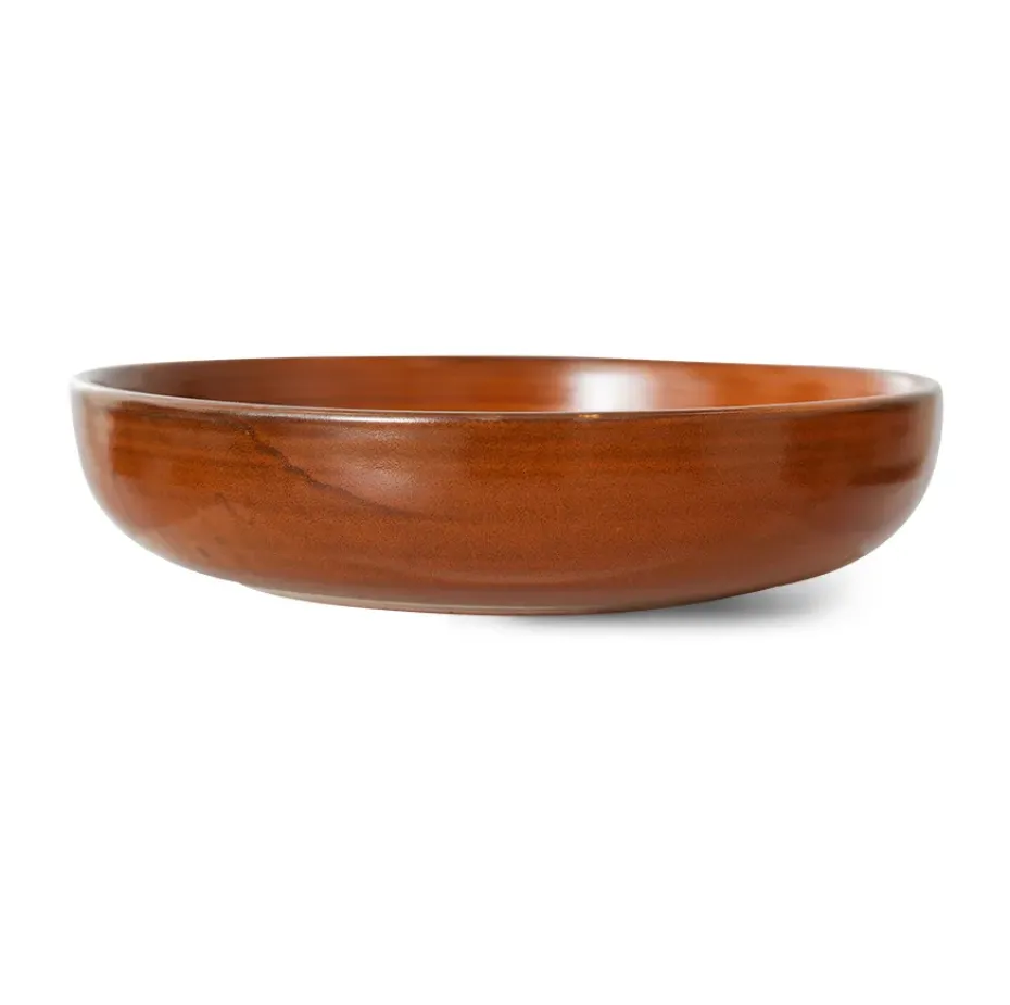 Assiette profonde Home Chef large Ø21,5 cm, Burned orange