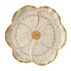 Assiette Rice Flower Ø19,5 cm, Yellow border