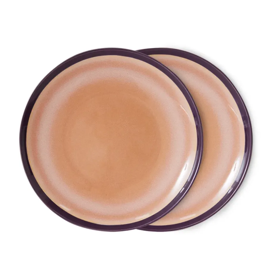 Assiette 70's Ø27,5cm 2 pièces, Bedrock