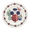 Assiette Taika Sato Ø22 cm, Blanc-multicolore