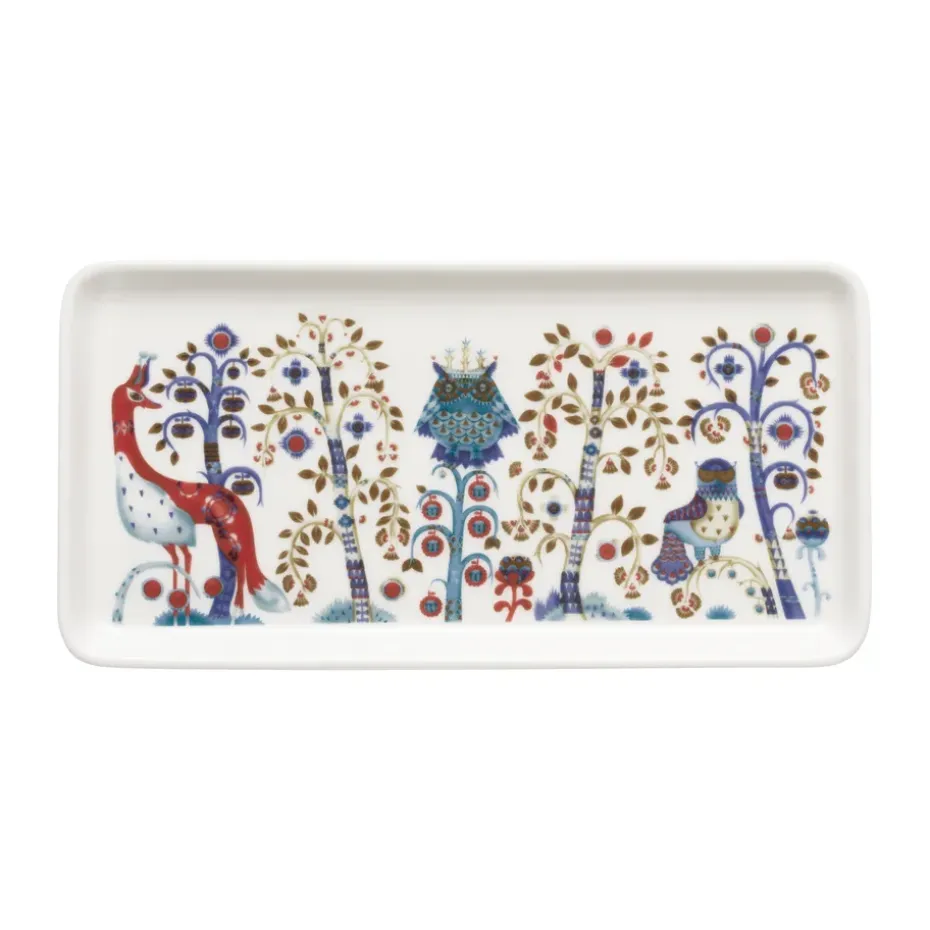 Assiette Taika 12x24 cm, Blanc