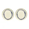 Assiettes Ottolenghi Feast L Ø26 cm lot de 2, White stripes-blue