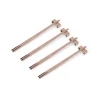 Baguettes Kito Chopsticks Lot de 4, Cuivre