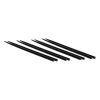 Baguettes Yaki, lot de 4, Noir