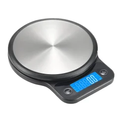 Balance de cuisine Kodi, Acier inoxydable-noir