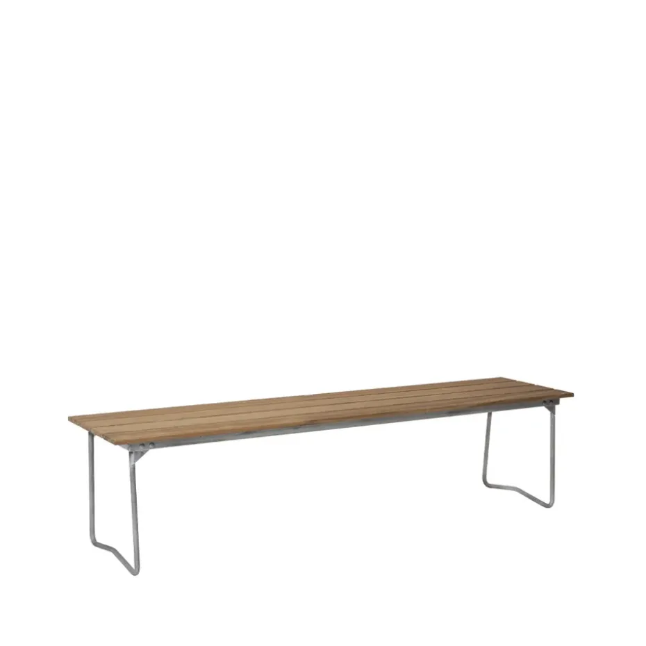 Banc 9, Chêne huilé-170 cm galvanisation à chaud