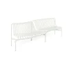 Banc de parc Dining Palissade in-out, Cream white