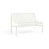 Banc Dining Palissade sans accoudoirs, Cream white