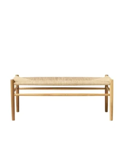 Banc J83B 37x100 cm, Oak nature lacquered-nature