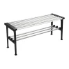 Banc Nostalgi 100 cm, Aluminium-noir