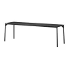 Banc NOVO 145x45,5 cm, Black