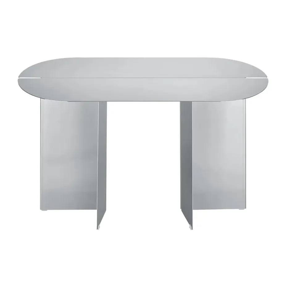 Banc ORU 80x45 cm, Acier inoxydable mat