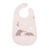 Bavoir Playground avec velcro, Poudre