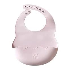 Bavoir Poppy, Light pink