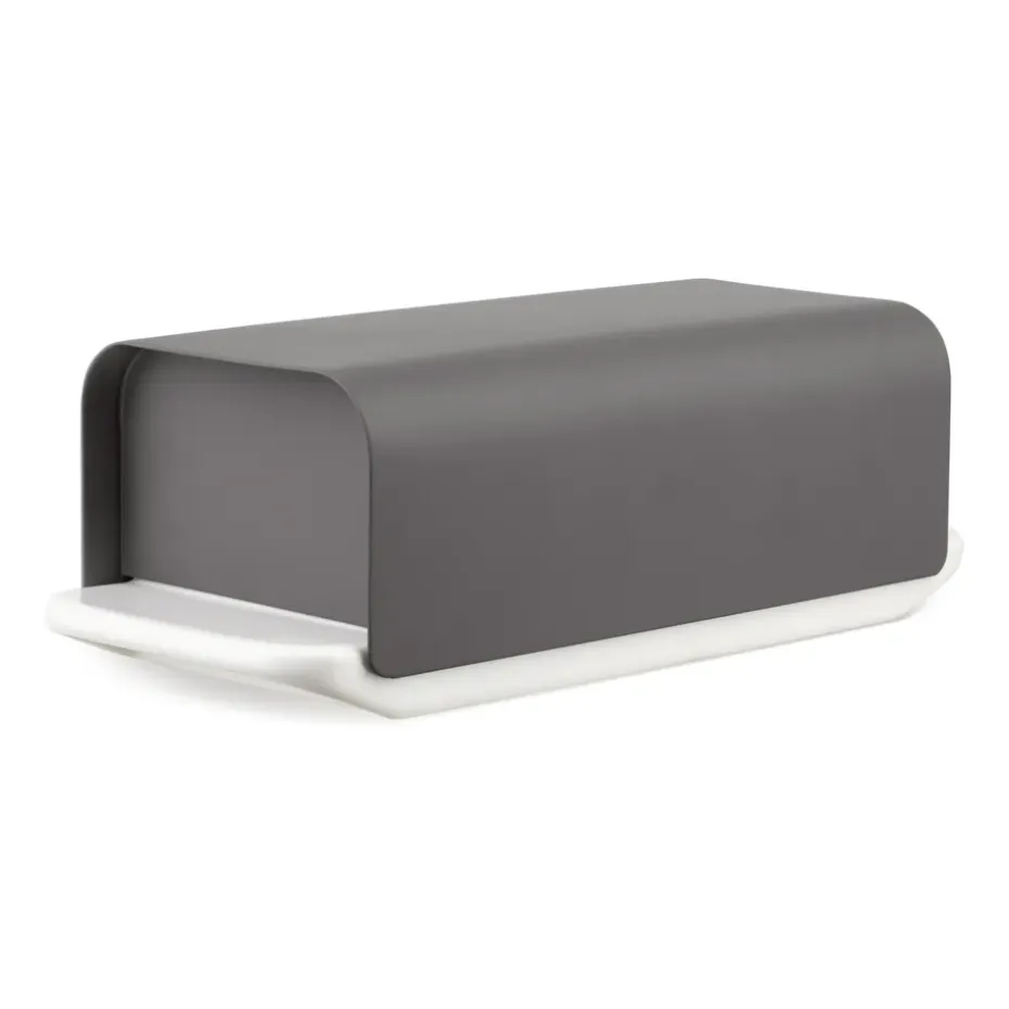 Beurrier Mattina 9,5x21 cm, Gris foncé