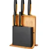 Bloc à couteaux Functional Form en bambou avec 5 couteaux, 6 Pièces