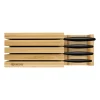 Bloc à couteaux Kyocera bambou pour 4 couteaux, 34 cm