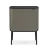 Bo Touch Bin 11+23 litres, platine