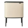 Bo Touch Bin 11+23 litres, Soft beige