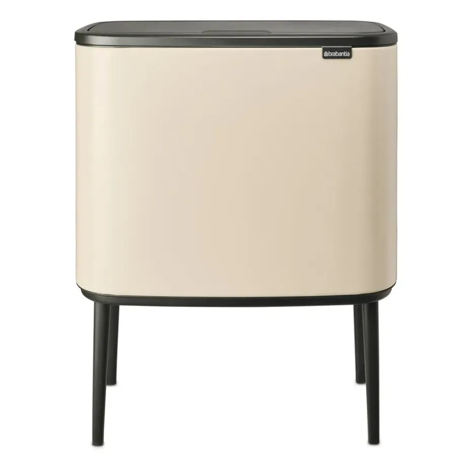 Bo Touch Bin 11+23 litres, Soft beige