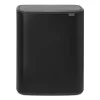 Bo Touch Bin 2x30 L, Noir mat