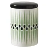 Bocal Anna blanc-menthe, blanc-menthe