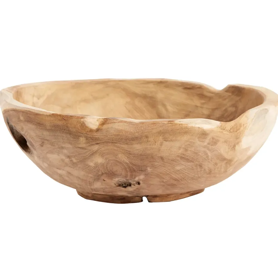 Bol à salade Muubs teak 30cm, Nature