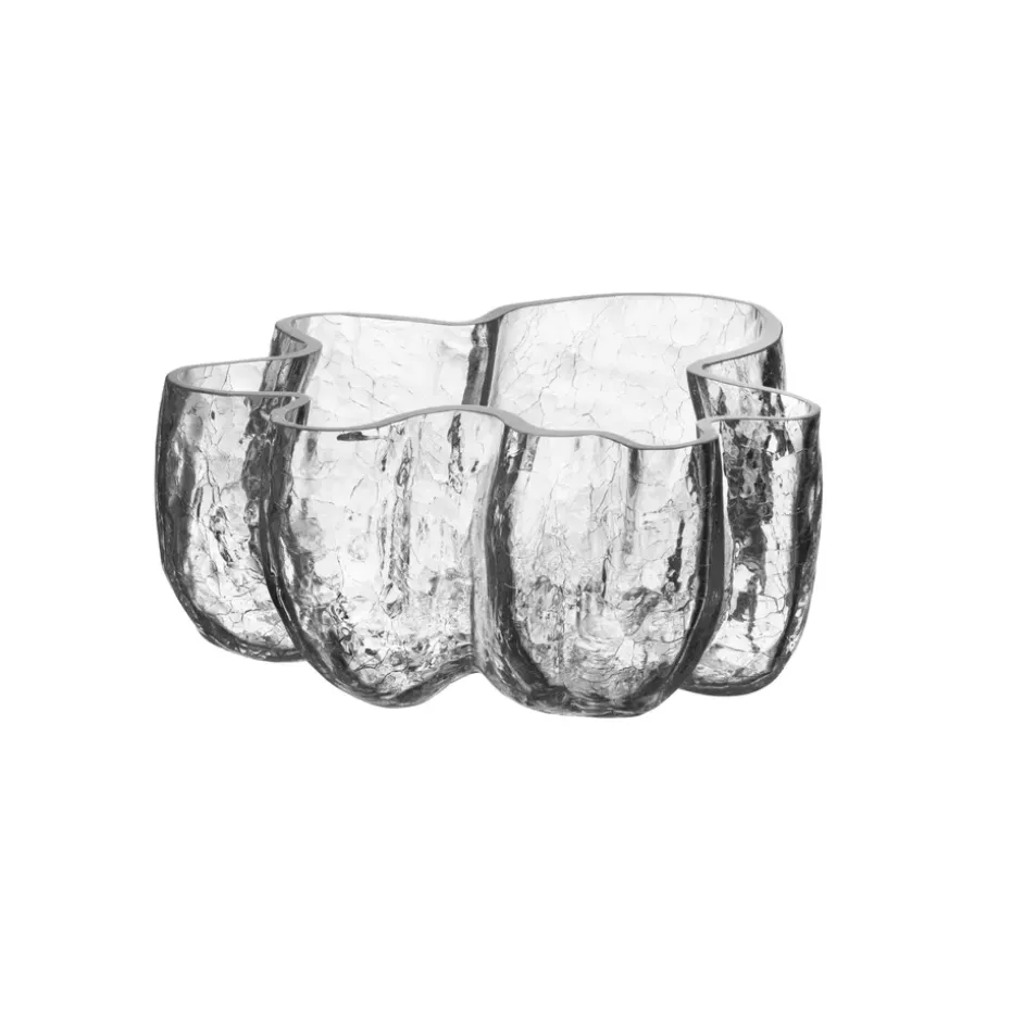 Bol Crackle 10,5 cm, Transparent