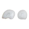 Bol décoratif Bakur coquillage 2 pièces, Beige-gris