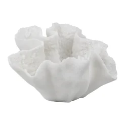 Bol décoratif Coral, Blanc cassé