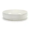 Bol de service Base avec petits rebords blanc, 24 cm