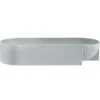 Bol en céramique Kuru 7,5x37cm, Gris clair