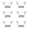 Bol en verre Abeille 60 cl, lot de 6, Transparent