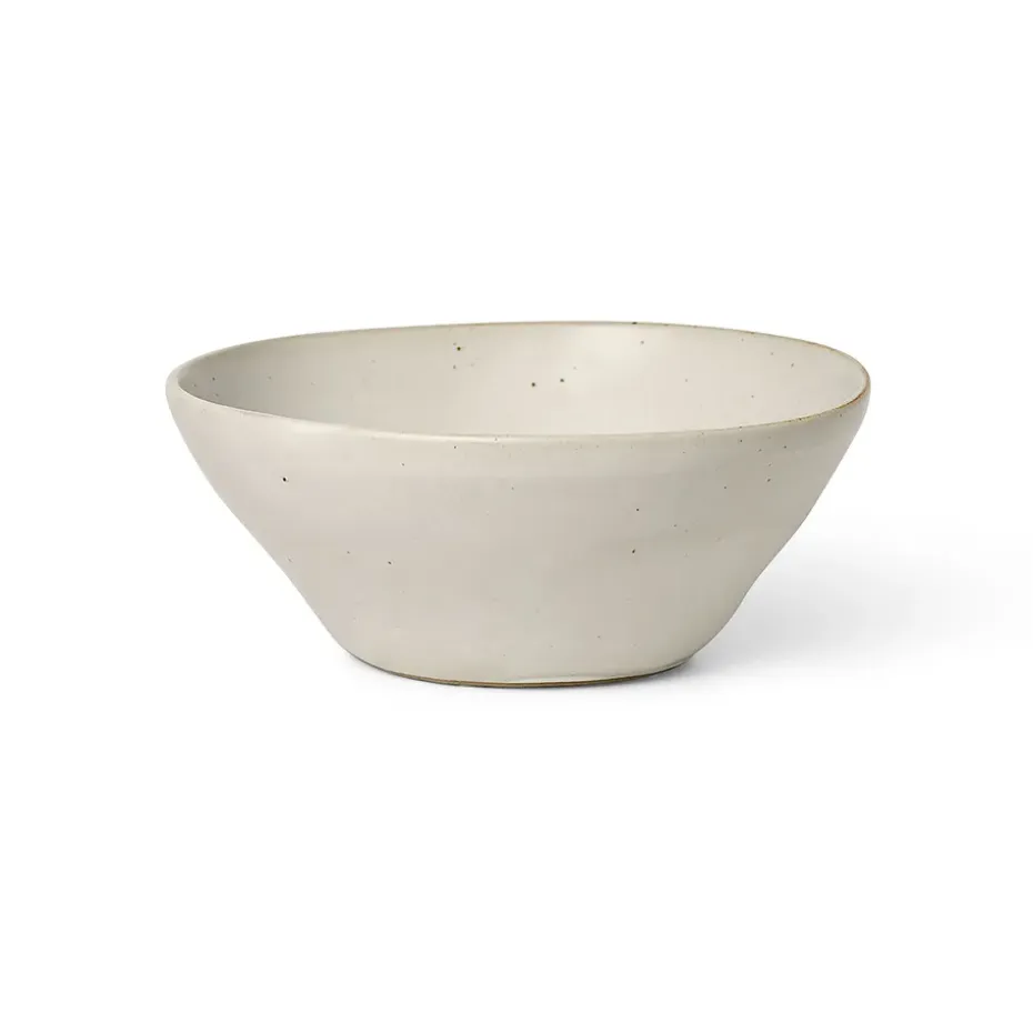 Bol Flow 14,5 cm, Off-white speckle