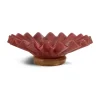 Bol Lori M Ø 18 cm, Bordeaux-beige