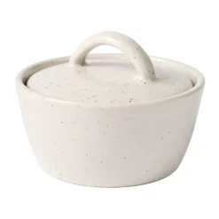 Bol Nordic Vanilla avec couvercle, Ø8 cm