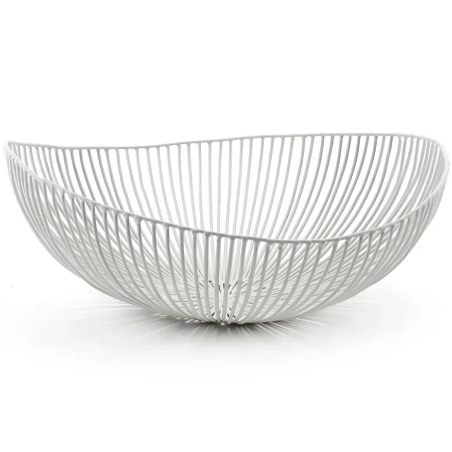 Bol oval Meo, Blanc