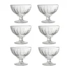 Bol sur pied Elise 40 cl, lot de 6, Transparent