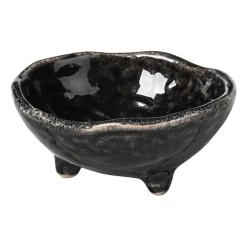 Bol sur pied Nordic Coal, Ø8,5 cm