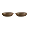 Bol Terra Ø 25,5 cm, lot de 2, Earth Brown