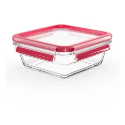 Boîte à lunch carrée en verre MasterSeal, 0,8 L