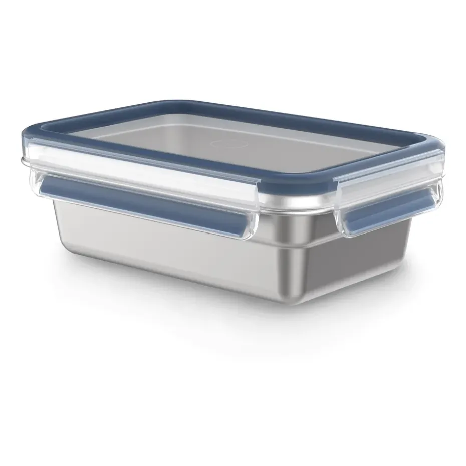 Boîte à lunch rectangulaire en acier inoxydable MasterSeal, 0,8 L